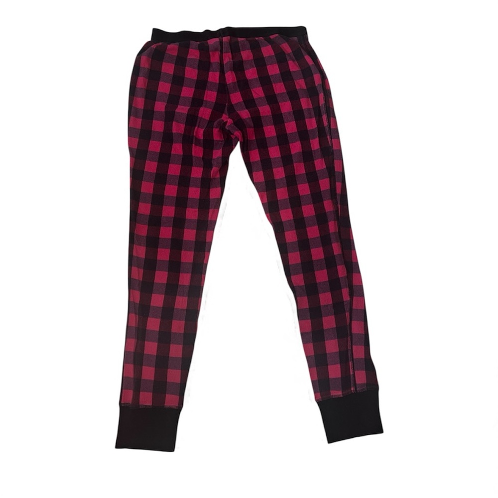 Victoria's Secret Pink and Black Checkered Pajama Set- Medium - Picture 7 of 10
